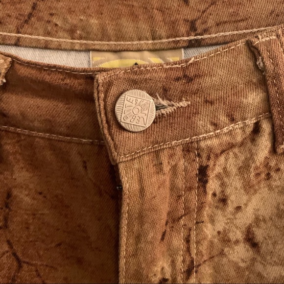 Legatte Jeans Made in Italy Marbled Design Jeans - Picture 5 of 8